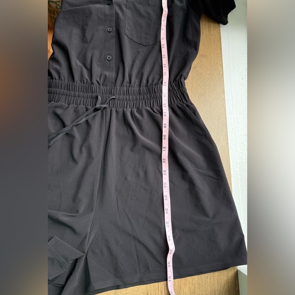 Athleta Avenue Romper Black Size Small - Picture 4 of 8